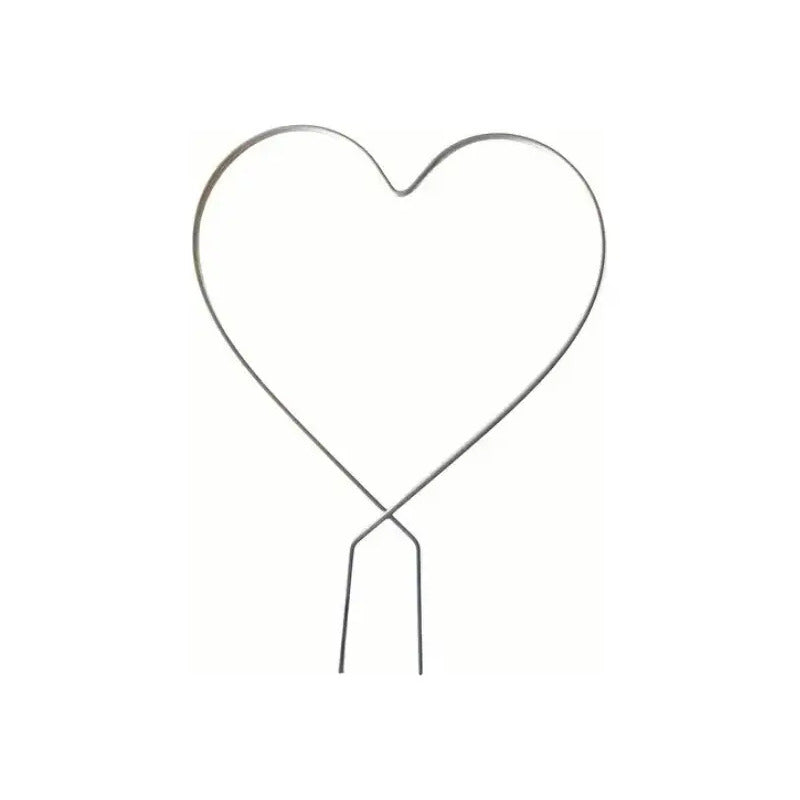 Soporte Para Plantas Forma De Corazón 1 Unidad - Gris - Corazón