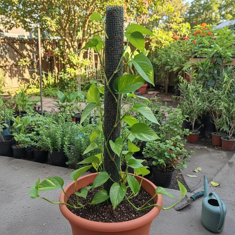 Tutor Fibra De Coco Chips Para Plantas Trepadoras 100cm