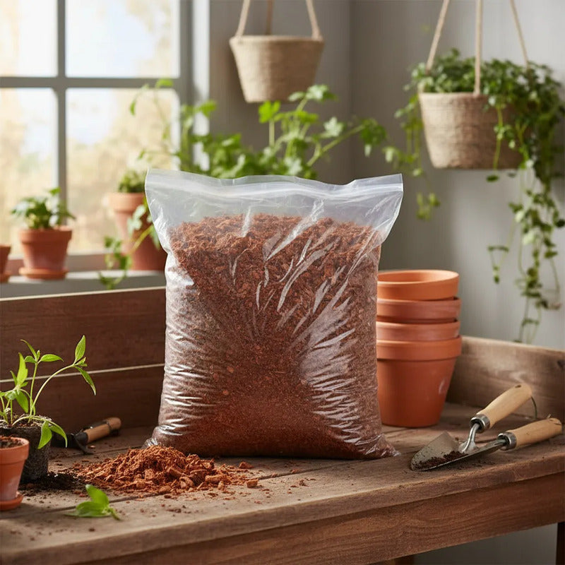 Sustrato Fibra De Coco Chips 10 Litros