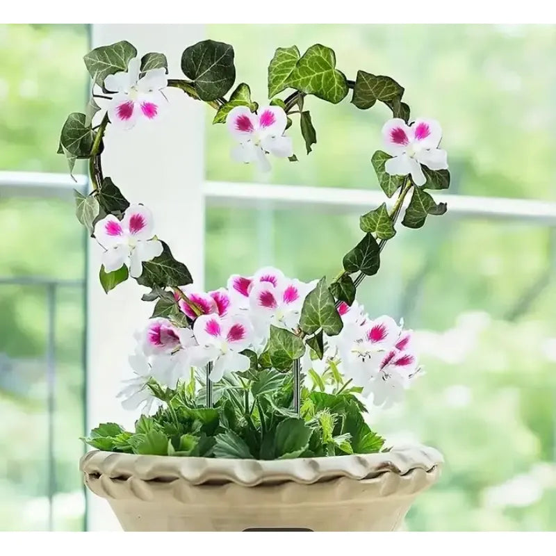 Soporte Para Plantas Forma De Corazón 1 Unidad - Gris - Corazón